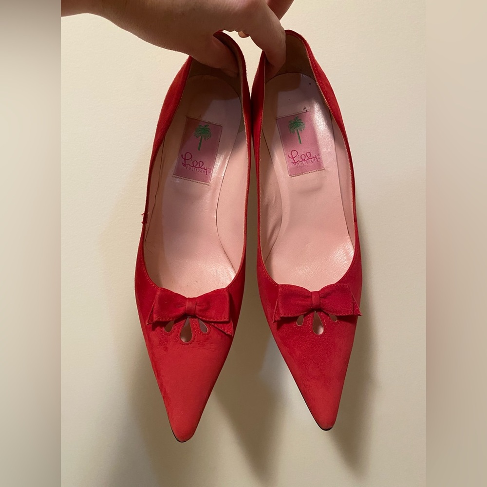 Lilly Pulitzer leather shoes size 9